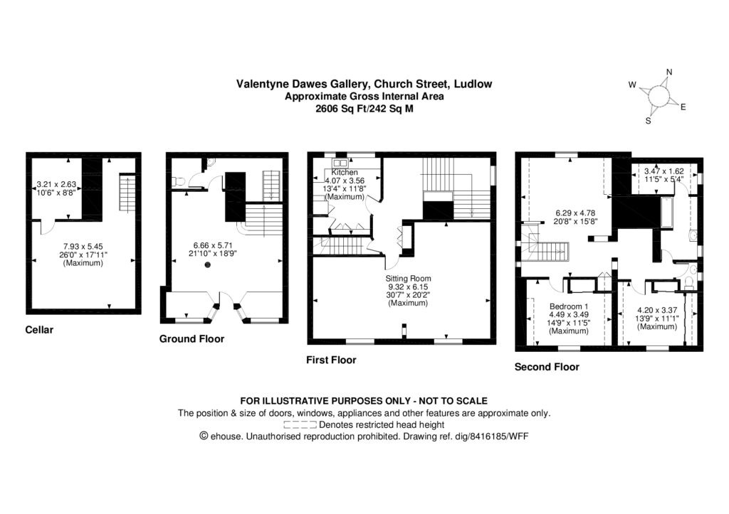 10 Church Street, Ludlow - Floorplan