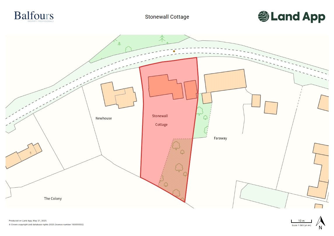 Stonewall Cottage - Map