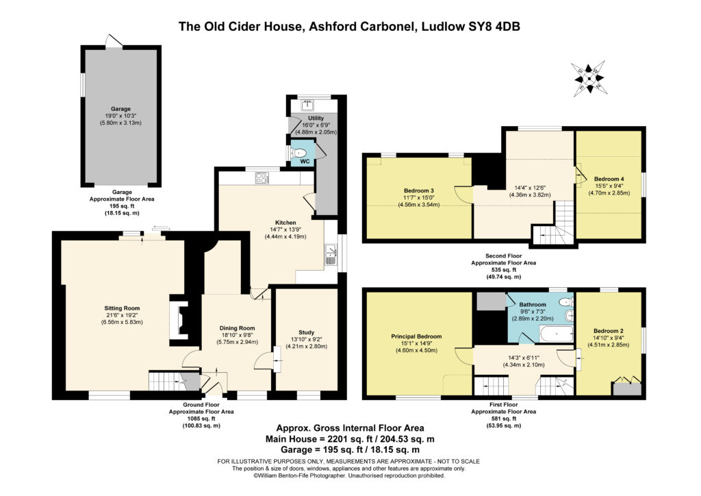 The Old Cider House, Ashford Carbonel - Floorplan