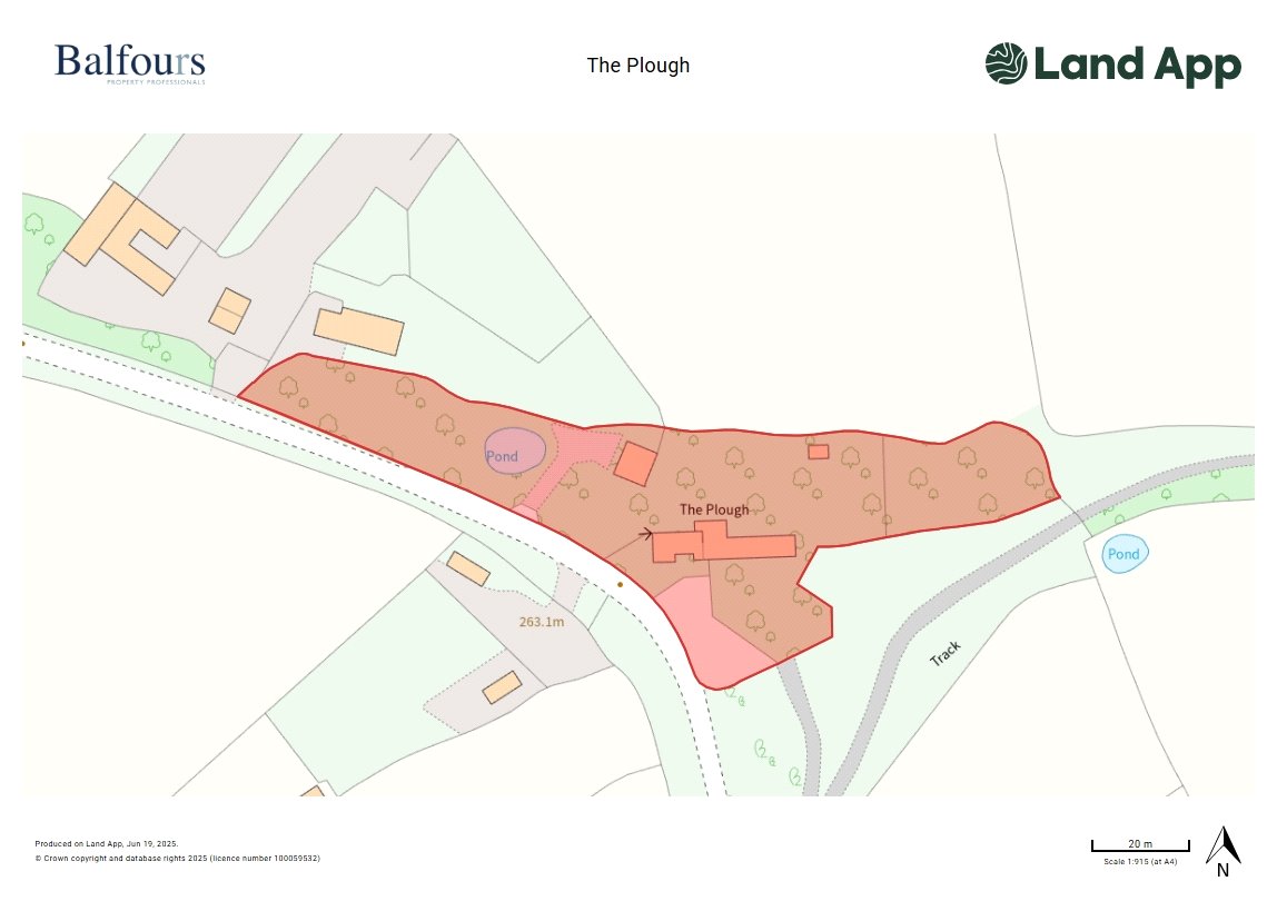 The Plough, Cockshutford - Map
