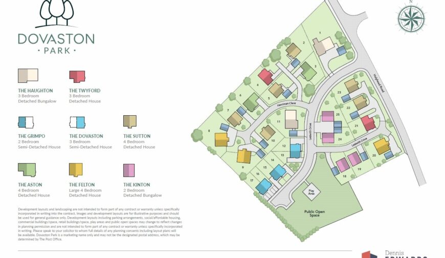 Plot 3, Dovaston Park - Site Plan