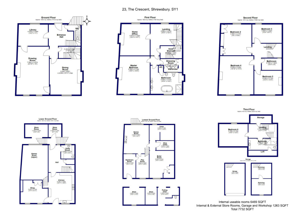 23 The Crescent, Town Walls - Floorplan