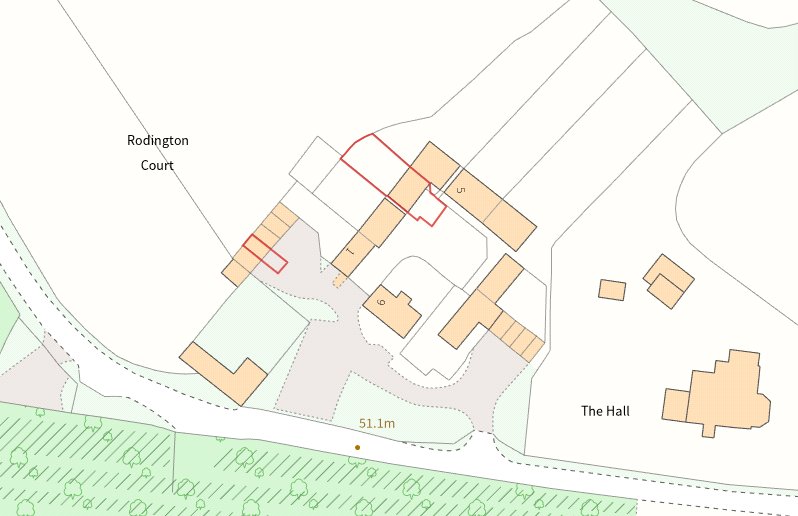 3 Rodington Court - Map