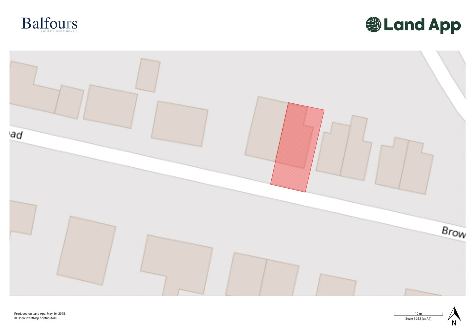 31 Brownlow Road - Map