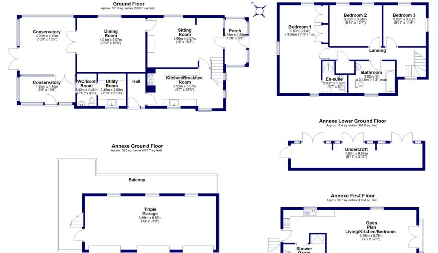 The Hollow, Hope Common - Floorplan