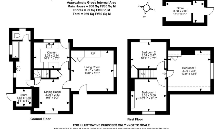 Squirrel Cottage, Shrewsbury Road - Floorplan