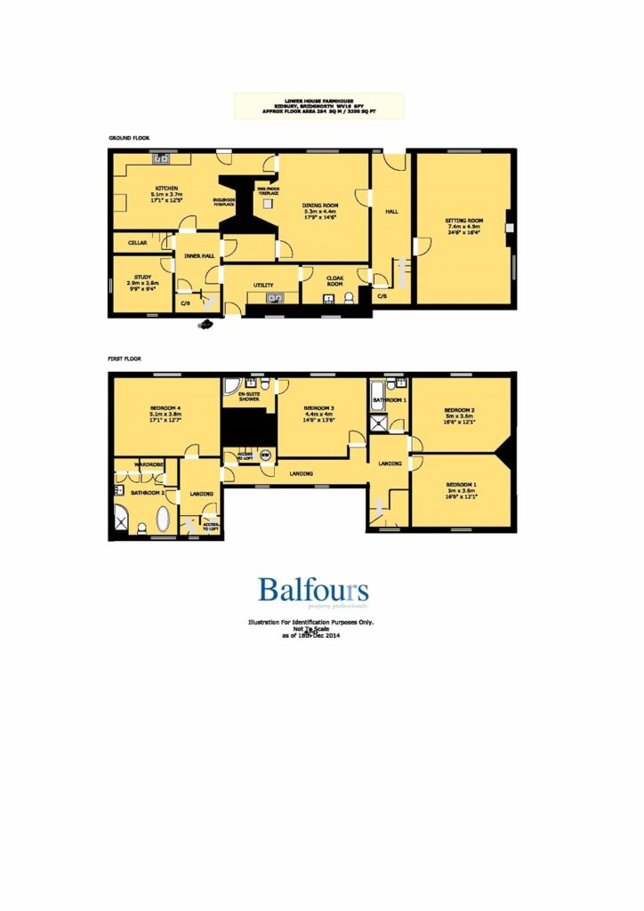 Lower House Farm, Sidbury - Floorplan