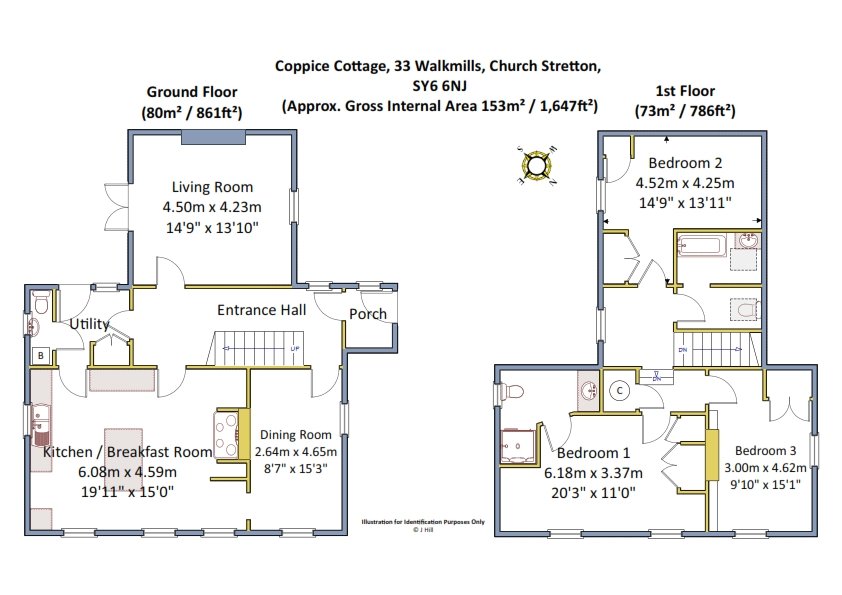 Coppice Cottages, Walkmills Farm Junction To Old Mill Farm - Picture No. 11