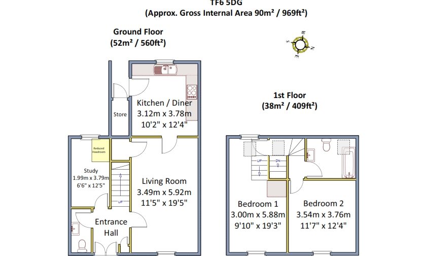The Old Shop, Wrockwardine - Floorplan