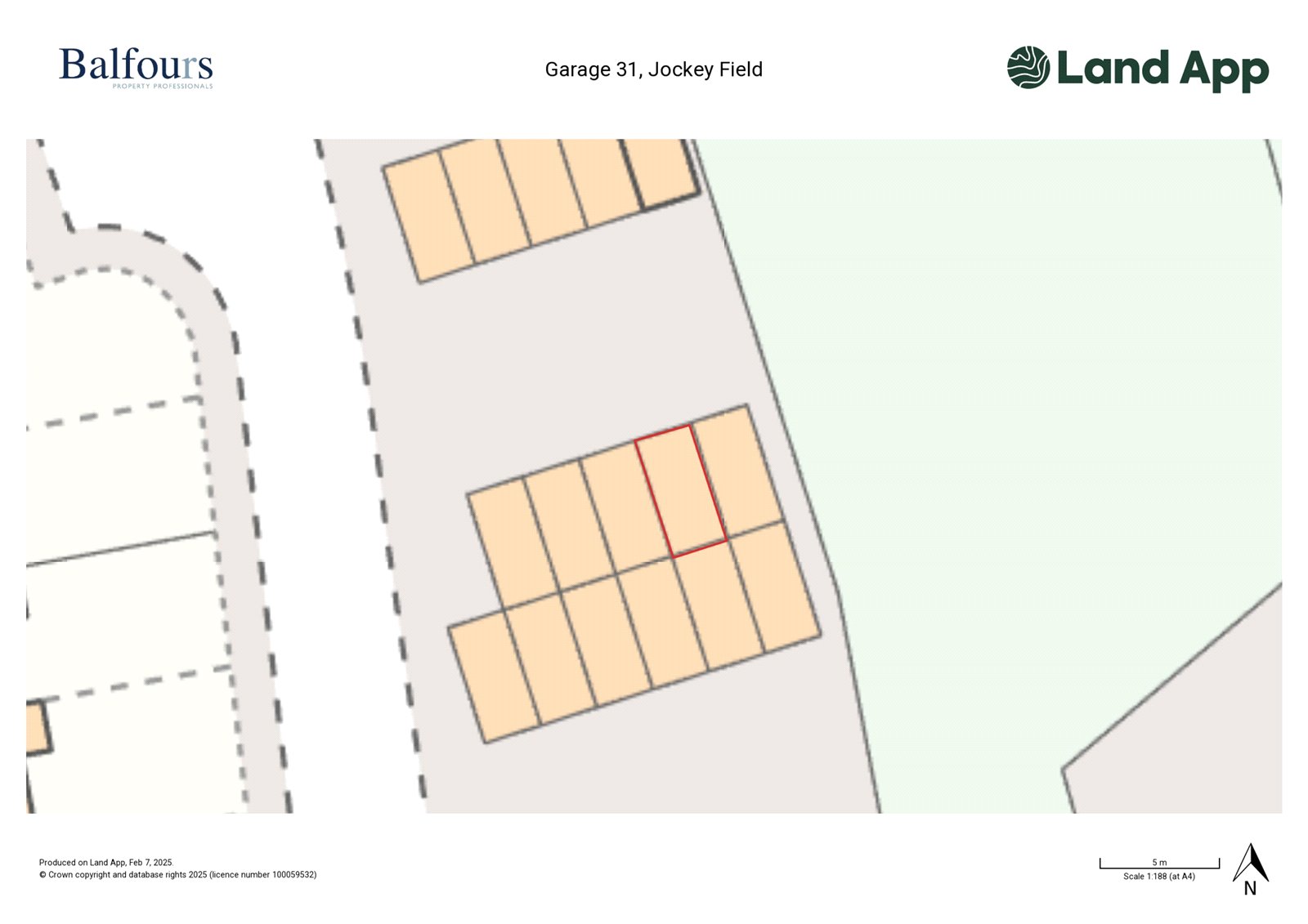 Garage, Jockey Field - Map