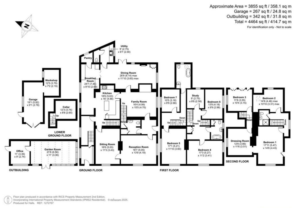 Raddle Hall, Church Street - Floorplan