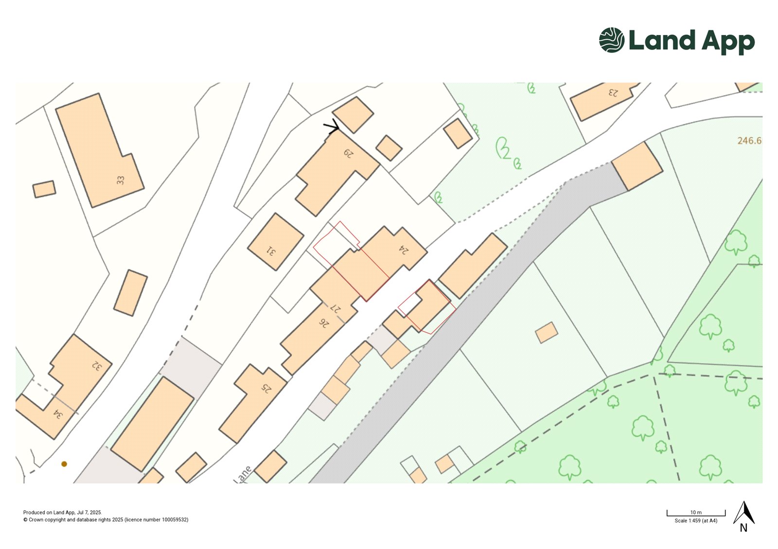 Jasmine Cottage, Snailbeach - Map