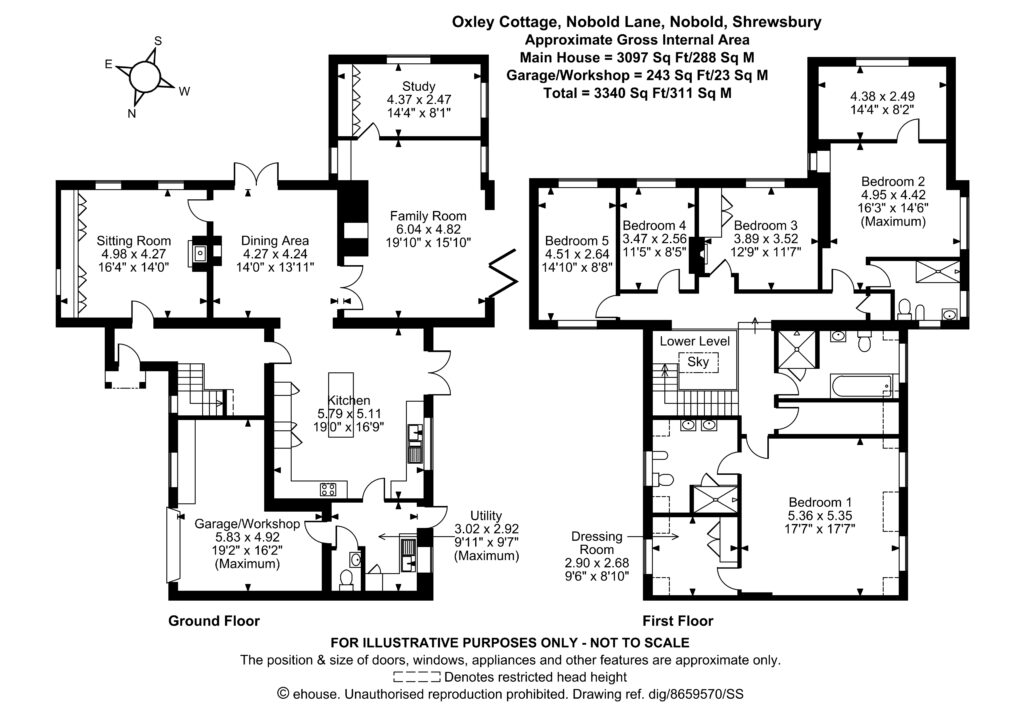 Oxley Cottage, Nobold Lane - Floorplan
