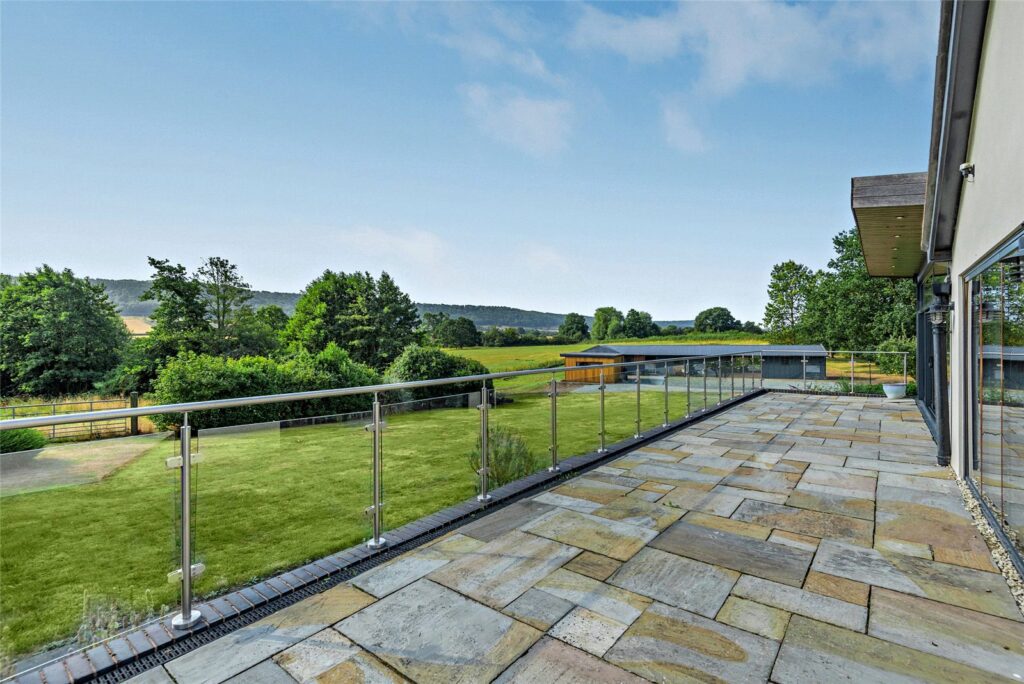 Paddock and Pool Yonder Castle Hill, Harley - Views