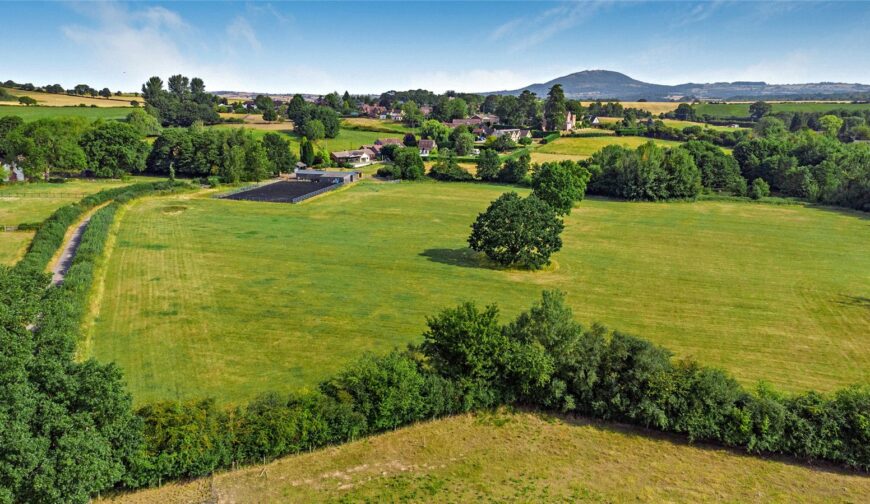 Paddock and Pool Yonder Castle Hill, Harley - Setting