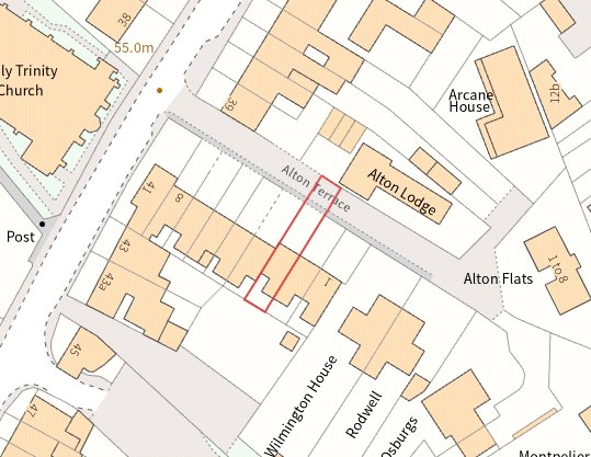 3 Alton Terrace - Map