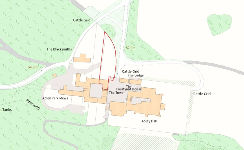 1 Apley Park Mews, Apley Park - Map
