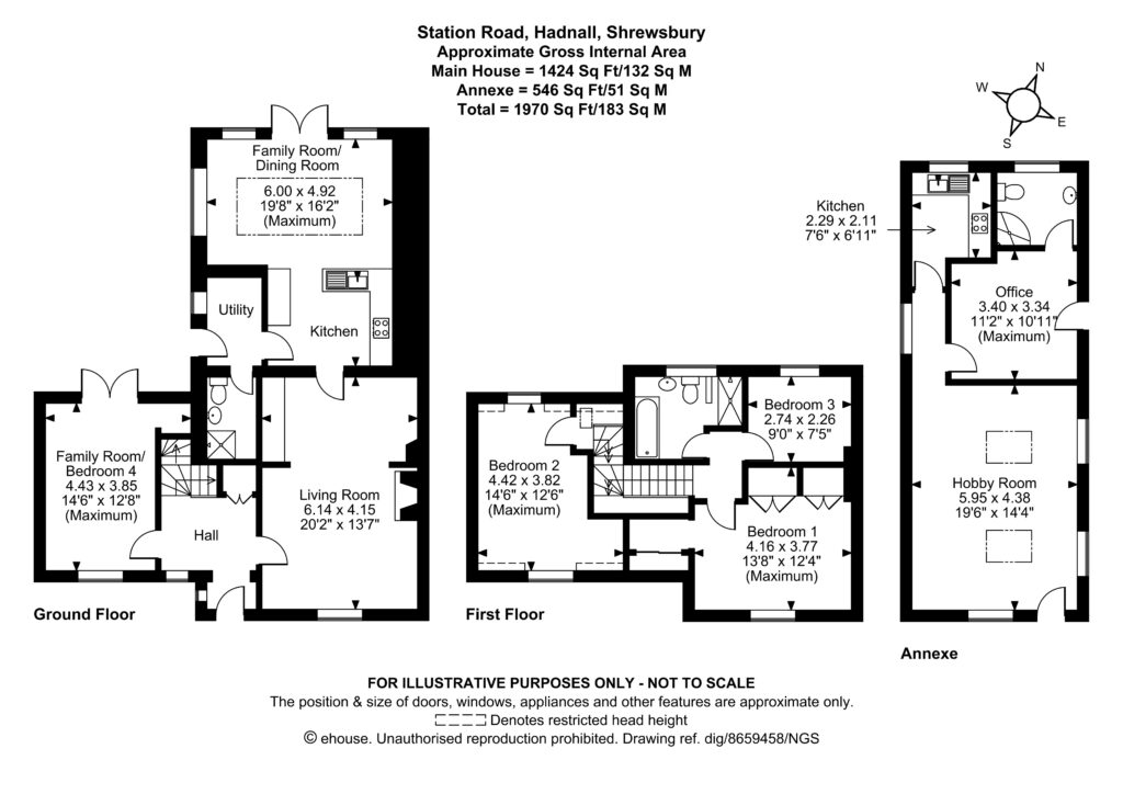 1 Station Road - Floorplan