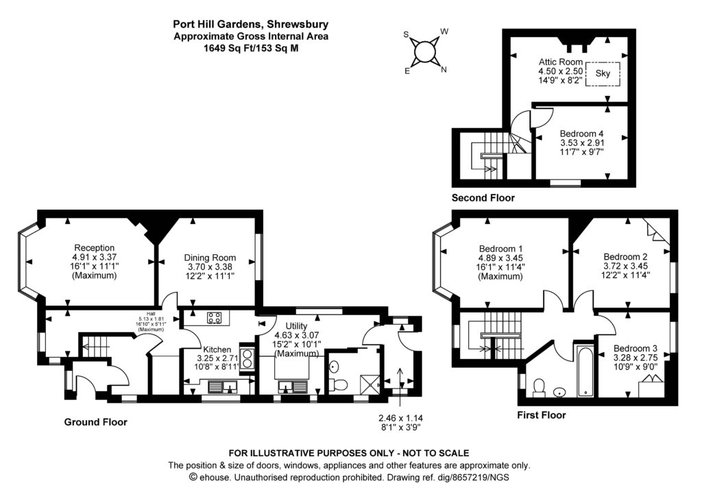 14 Porthill Gardens - Floorplan
