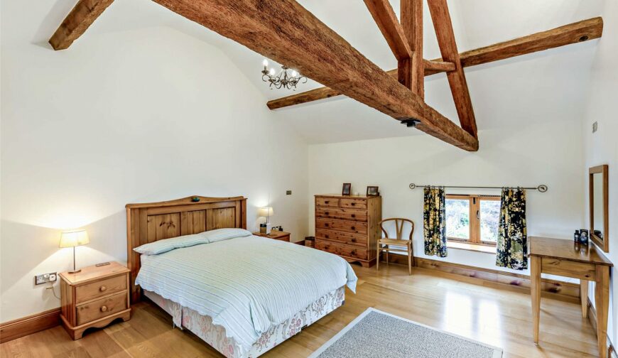 The Barley House, Red House Farm, Longdon-upon-Tern - Principal Bedroom