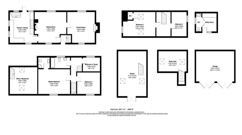 Upper House, Hope Bagot - Floorplan