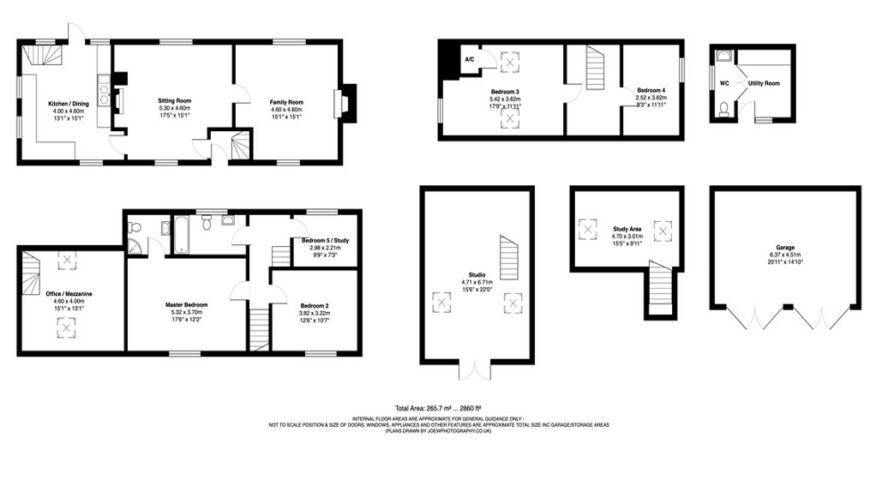 Upper House, Hope Bagot - Floorplan