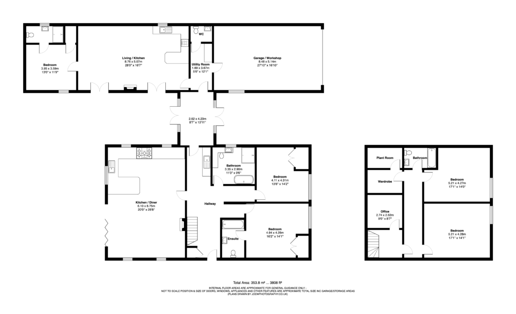 Mill Farm Barns, Bitterley - Floorplan
