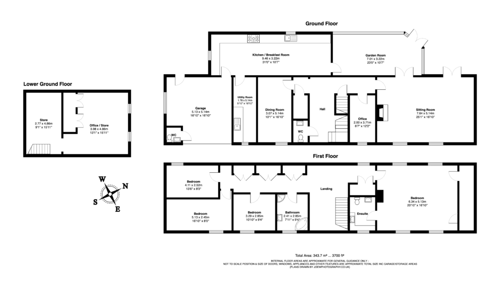 Glanrhyd, Llanidloes Road - Floorplan