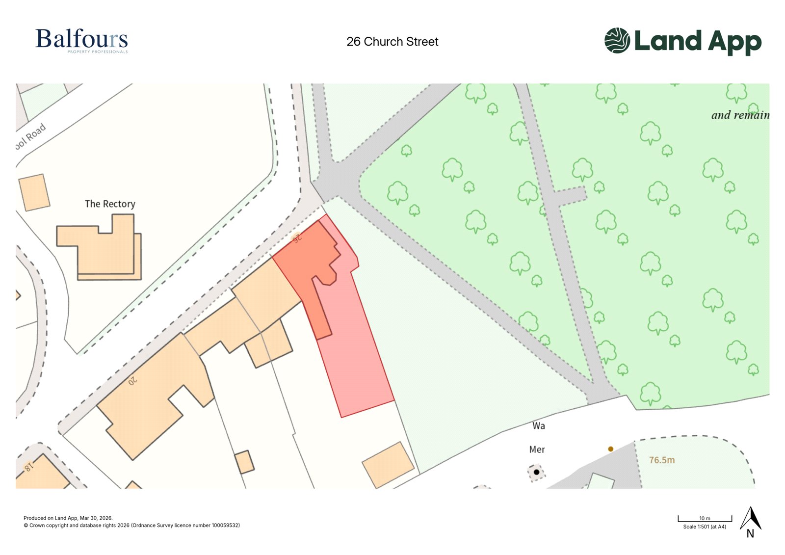 26 Church Street - Map