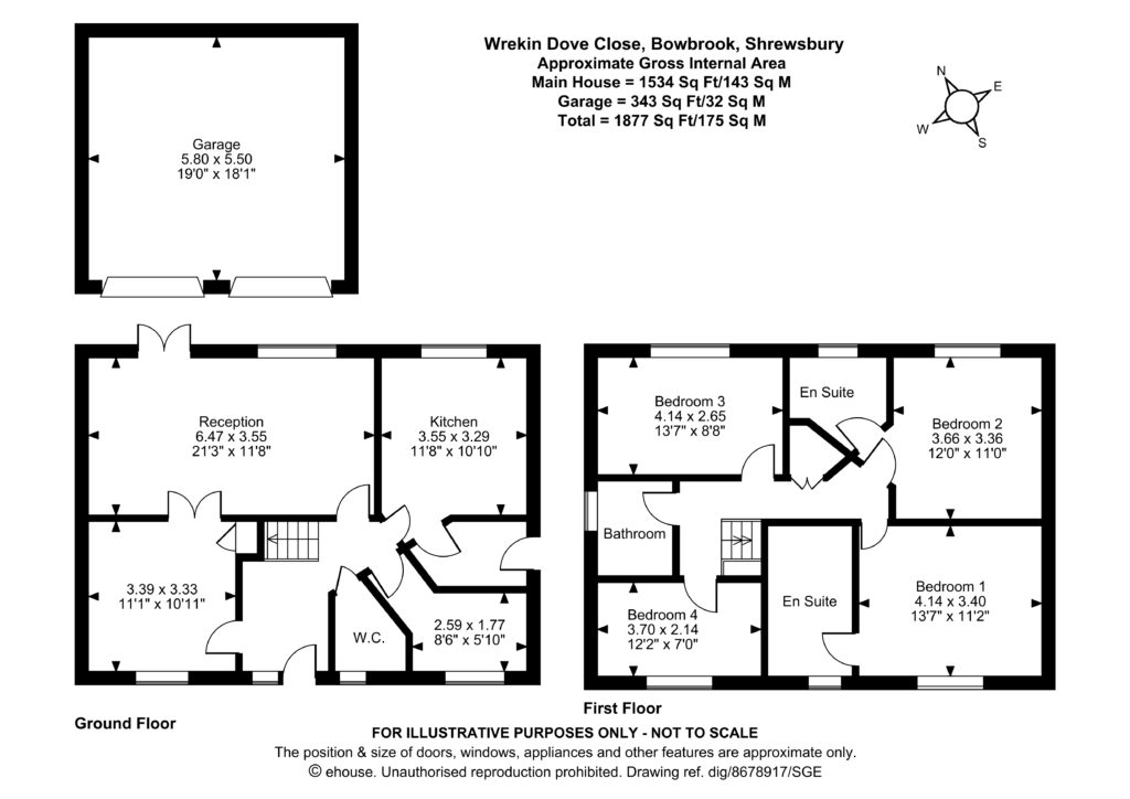 23 Wrekin Dove Close - Floorplan