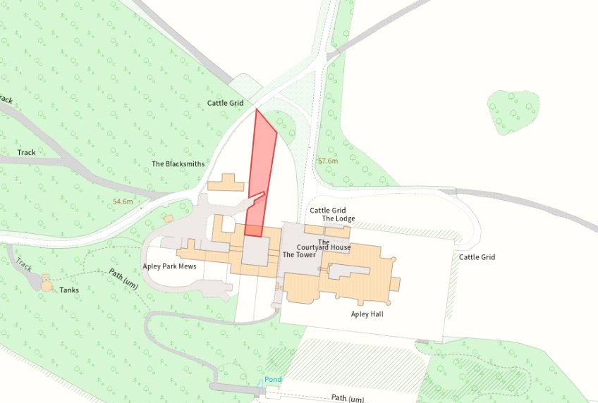 2 Apley Park Mews, Apley Park - Map