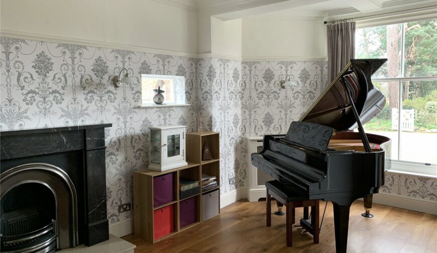 Dorrington House, Dorrington - Piano Room