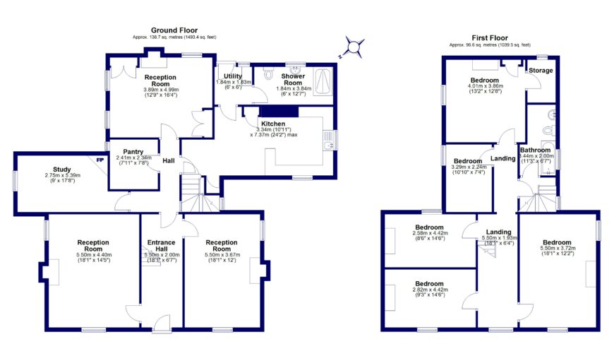 Ty Gwyn, Coed-y-Dinas - Floorplan