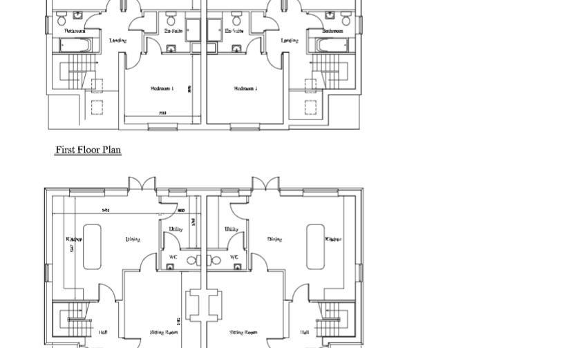 Residential Development Plot, Grafton - Floorplan