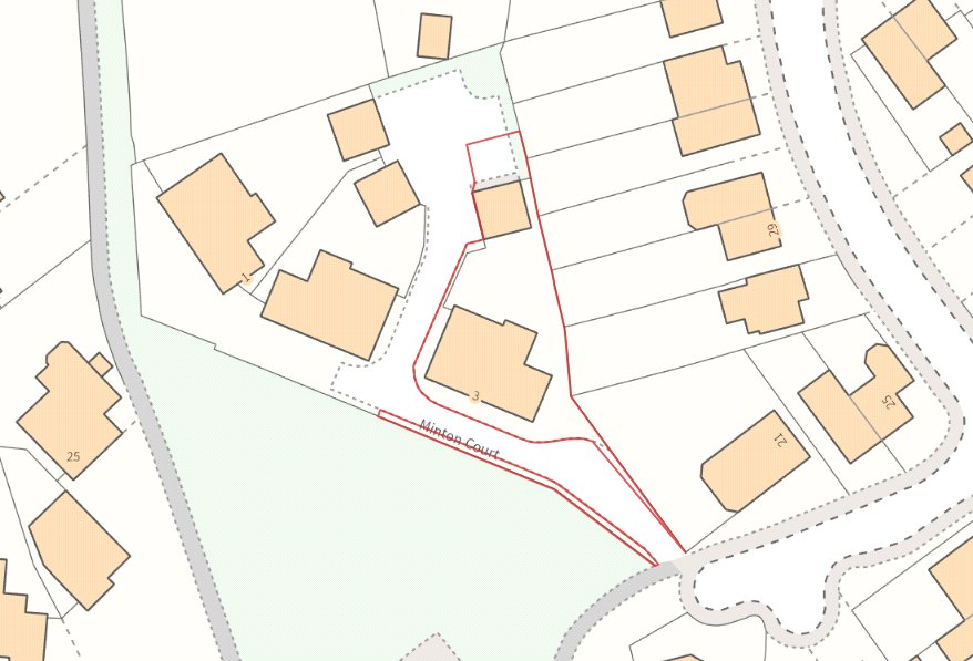 1 Minton Court - Map