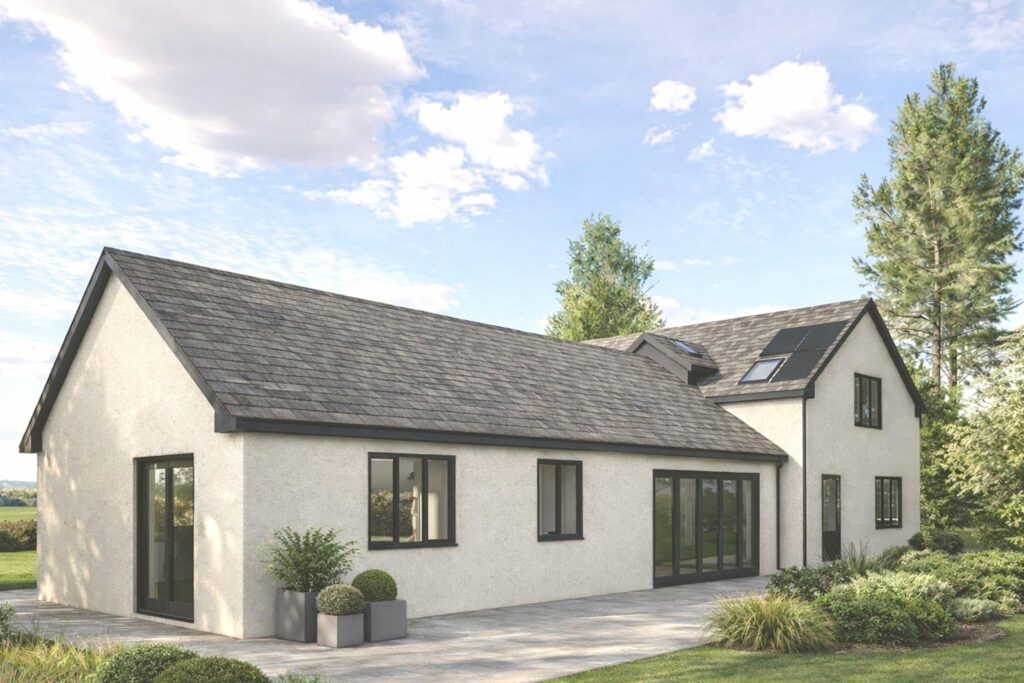 Brookside Bungalow., Condover - CGI image