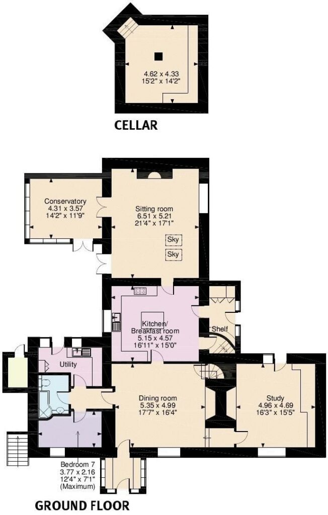Lower Tump Farm, Tump Lane, Eastbach - Floorplan