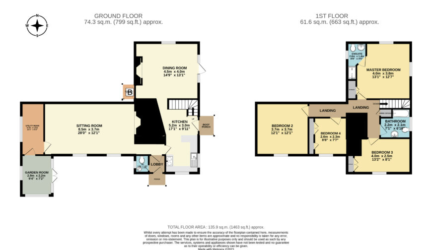 Messuage Cottage, The Goggin - Floorplan