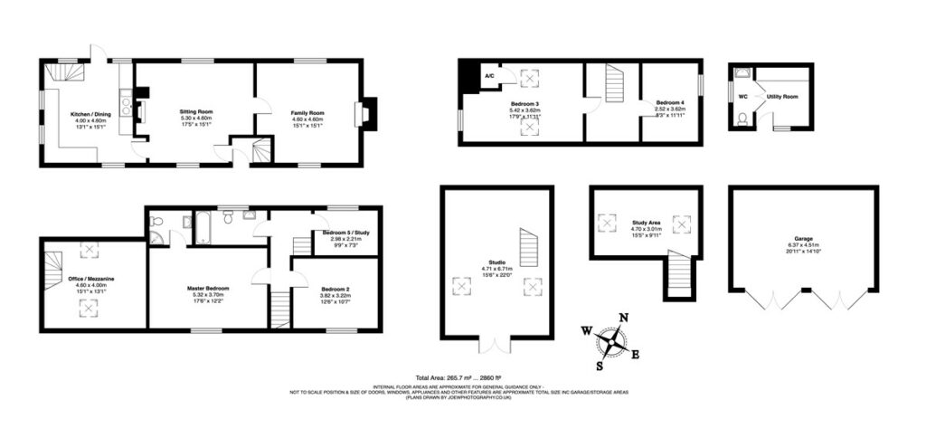 Upper House, Hope Bagot - Floorplan