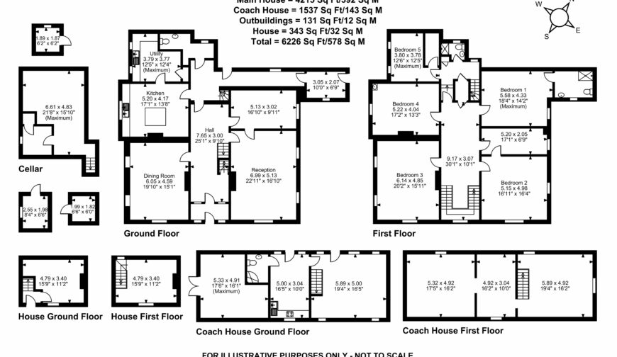 Vron Vyrnwy Hall, Llansantffraid - Floorplan