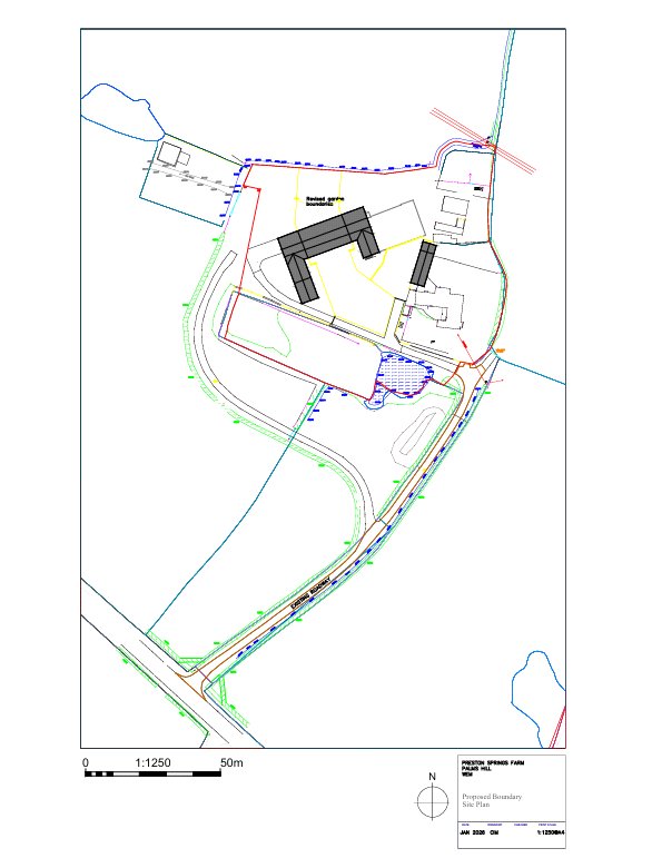 Preston Springs Farm, Shawbury Road - Map