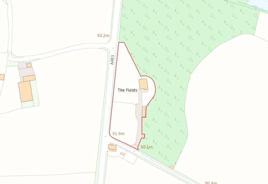 The Fields, Sweeney - Map