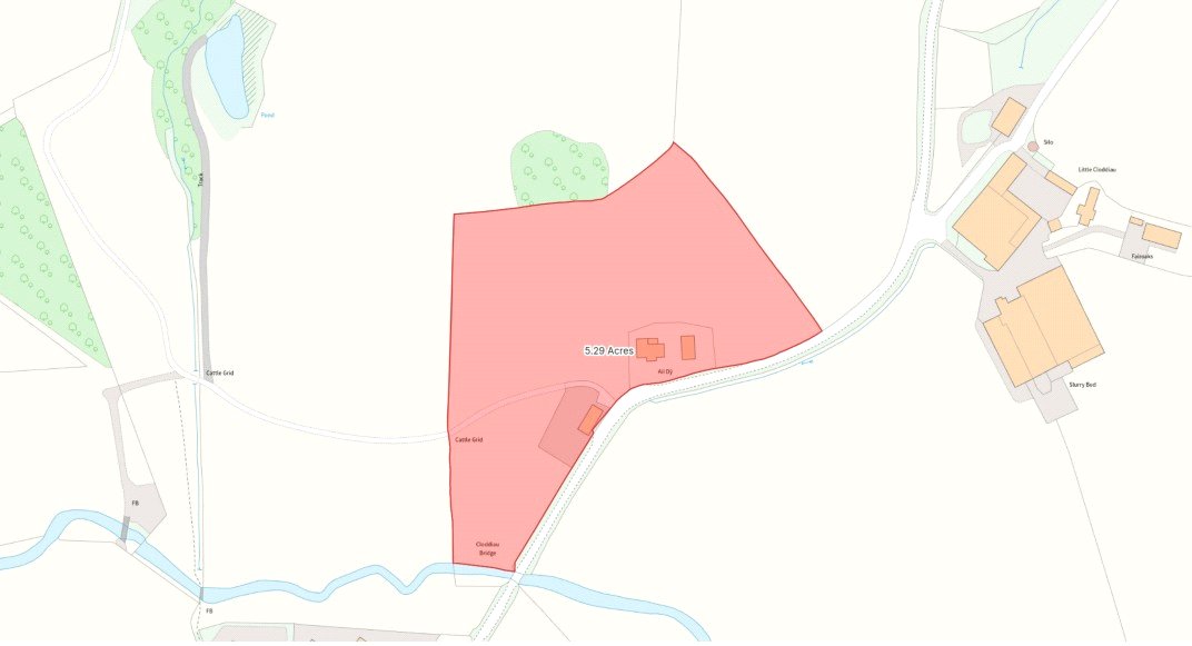 Ail Dy, Kerry - Map