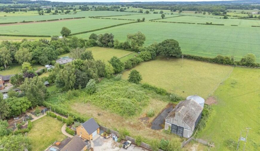 The Stack Yard, High Hatton - Ariel View
