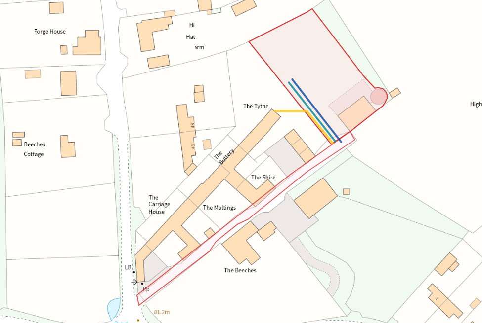 The Stack Yard, High Hatton - Site Plan