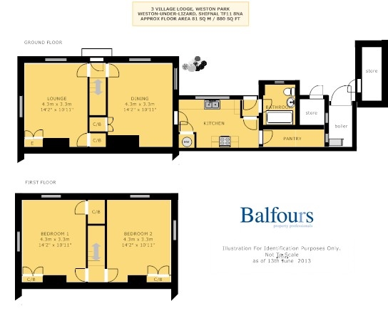3 Village Lodge, Weston Park - Picture No 07
