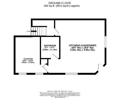 Apartment 1, Crescent House, Belmont - Floorplan