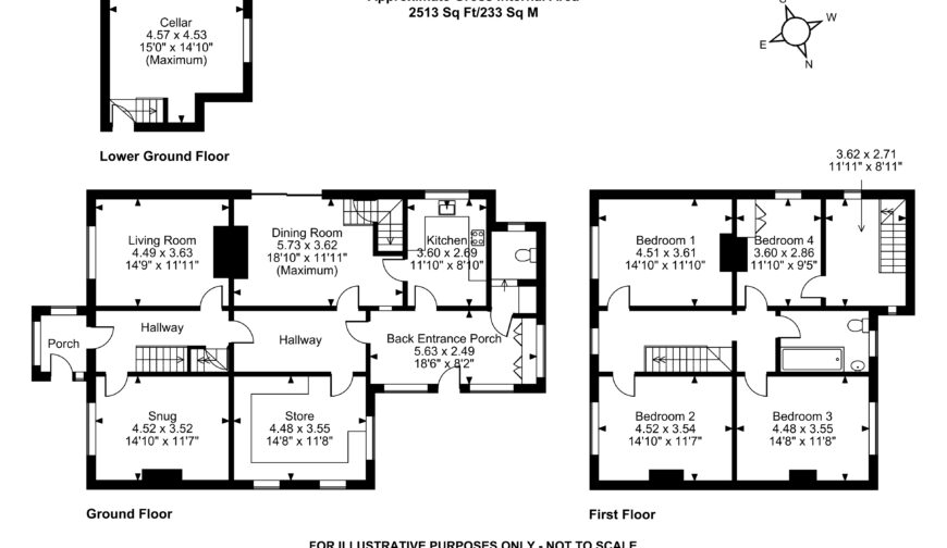 Shepton Fields, Pulverbatch - Floorplan
