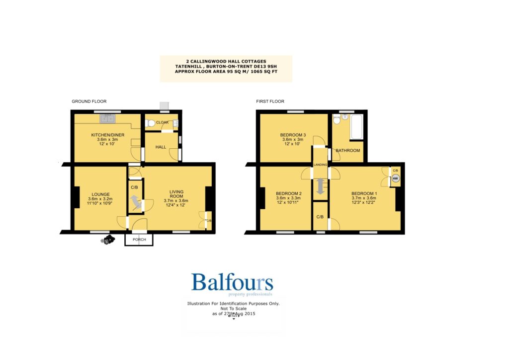 2 Callingwood Cottages - Floorplan