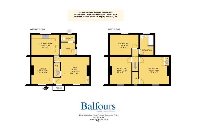 2 Callingwood Cottages - Floorplan